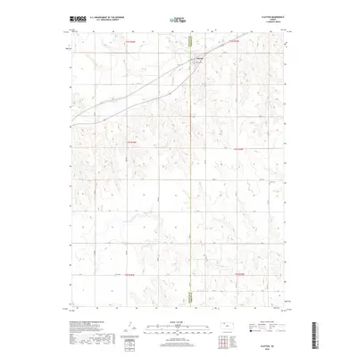2018 Map of Clayton, 2018 Print