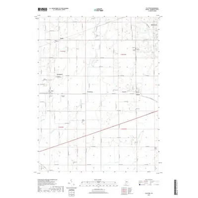 2019 Map of Clayton, 2019 Print