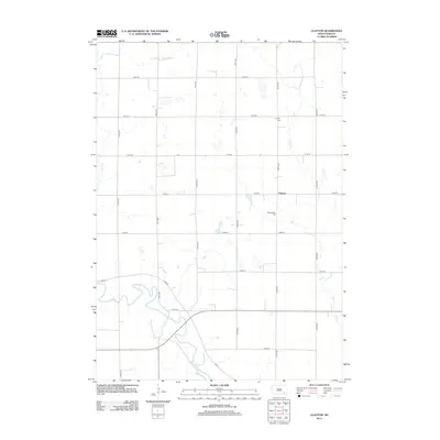 2012 Map of Clayton, 2012 Print