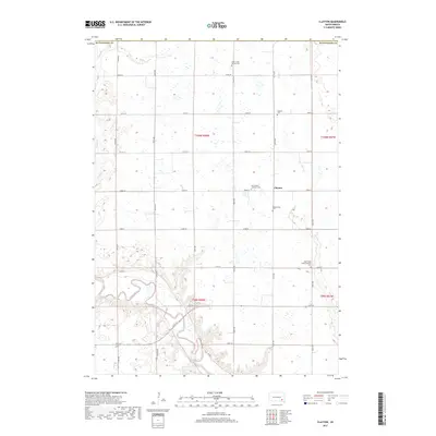 2017 Map of Clayton, 2017 Print