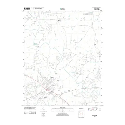 2010 Map of Clayton, 2010 Print