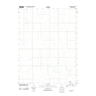 2012 Map of Clayton NE, 2012 Print