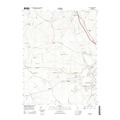 2014 Map of Clayton, 2014 Print