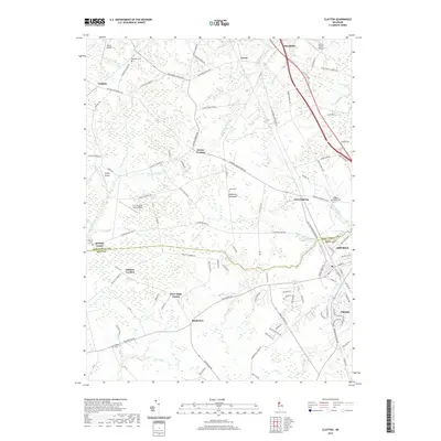 2019 Map of Clayton, 2019 Print