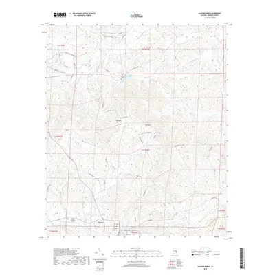 2018 Map of Clayton North, 2018 Print