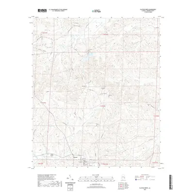 2020 Map of Clayton North, 2020 Print