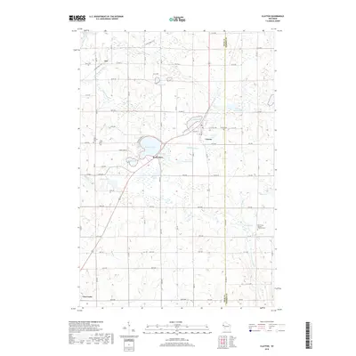 2018 Map of Clayton, 2018 Print