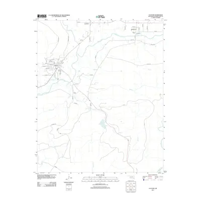 2012 Map of Clayton, 2012 Print
