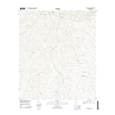 2014 Map of Clayton South, 2014 Print