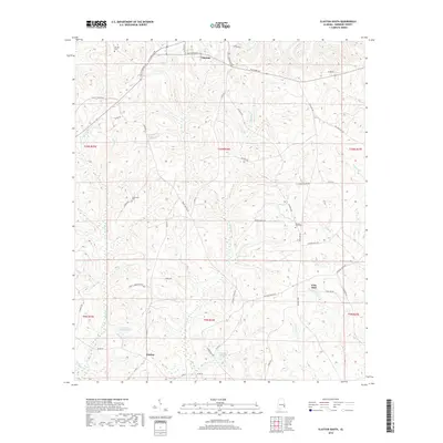 2018 Map of Clayton South, 2018 Print