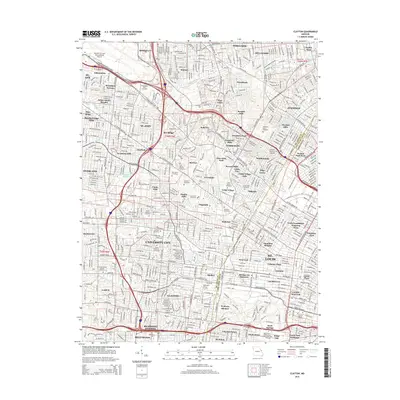 2015 Map of Clayton, 2015 Print