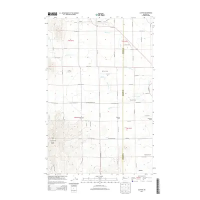 2014 Map of Clayton, 2014 Print