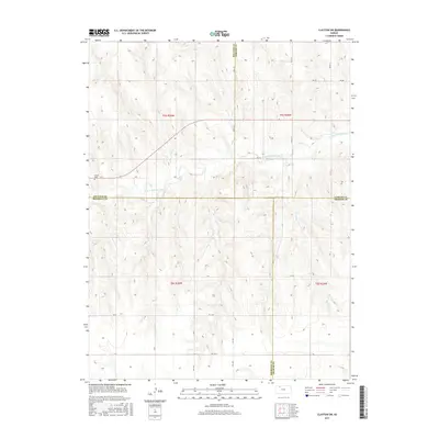 2015 Map of Clayton SW, 2015 Print