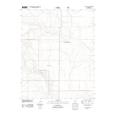 2011 Map of Clayton SW, 2011 Print