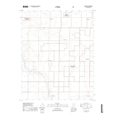 2020 Map of Clayton SW, 2020 Print