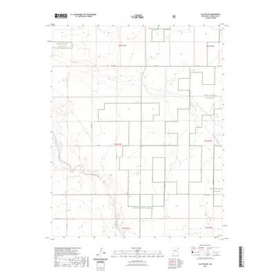 2023 Map of Clayton SW, 2023 Print