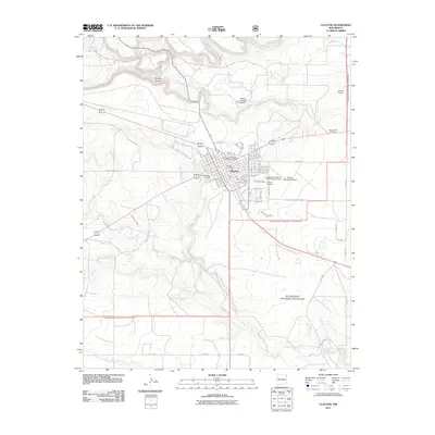 2011 Map of Clayton, 2011 Print