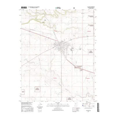 2017 Map of Clayton, 2017 Print