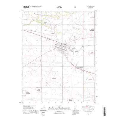2020 Map of Clayton, 2020 Print
