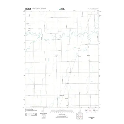 2012 Map of Claytonville, 2012 Print