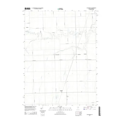 2015 Map of Claytonville, 2015 Print