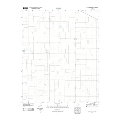 2010 Map of Claytonville NW, 2010 Print