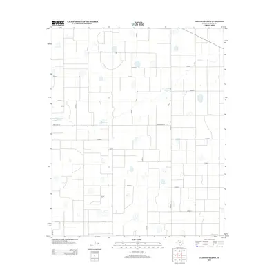 2012 Map of Claytonville NW, 2012 Print