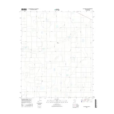 2016 Map of Claytonville NW, 2016 Print