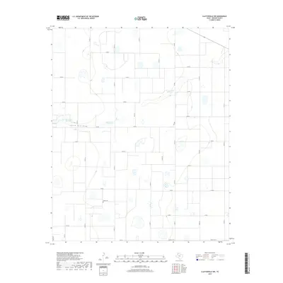 2019 Map of Claytonville NW, 2019 Print