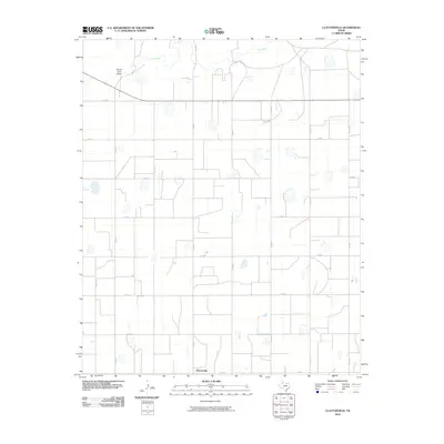 2010 Map of Claytonville, 2010 Print
