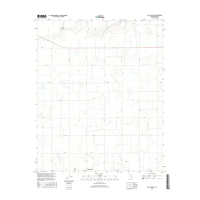 2016 Map of Claytonville, 2016 Print