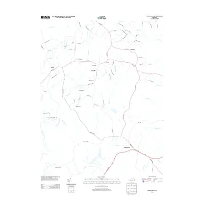 2013 Map of Clayville, 2013 Print