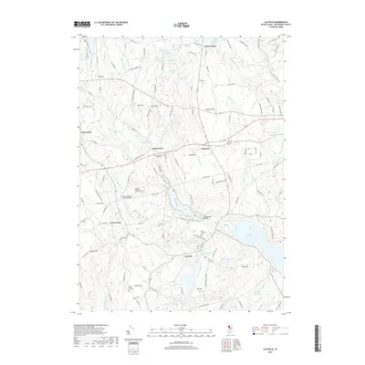 2018 Map of Clayville, 2018 Print