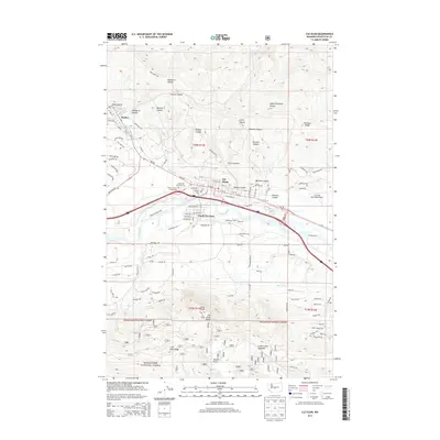 2014 Map of Cle Elum, 2014 Print