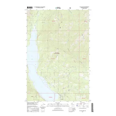 2017 Map of Cle Elum Lake, 2017 Print