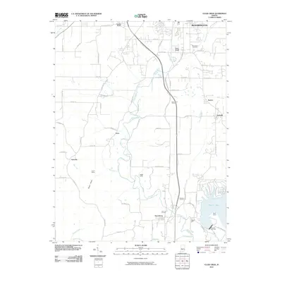2010 Map of Clear Creek, 2010 Print