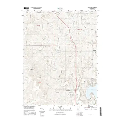 2016 Map of Clear Creek, 2016 Print