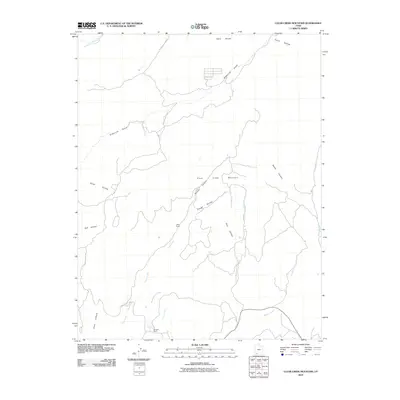 2010 Map of Clear Creek Mountain, 2010 Print