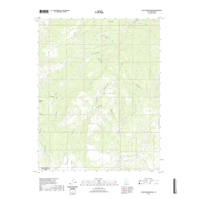 2020 Map of Clear Creek Mountain, 2020 Print