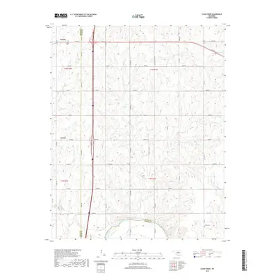 2018 Map of Clear Creek, 2018 Print
