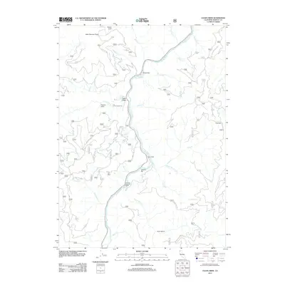 2012 Map of Clear Creek, 2012 Print
