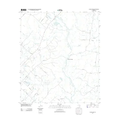 2013 Map of Clear Lake, 2013 Print