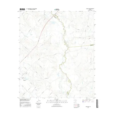 2016 Map of Clear Lake, 2016 Print