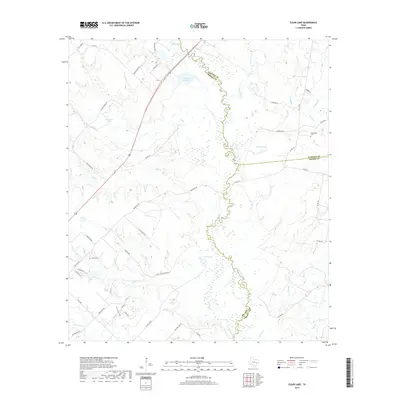 2019 Map of Clear Lake, 2019 Print