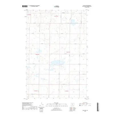 2018 Map of Clear Lake, 2018 Print