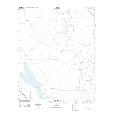 2012 Map of Clear Lake, 2012 Print