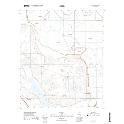 2018 Map of Clear Lake, 2018 Print