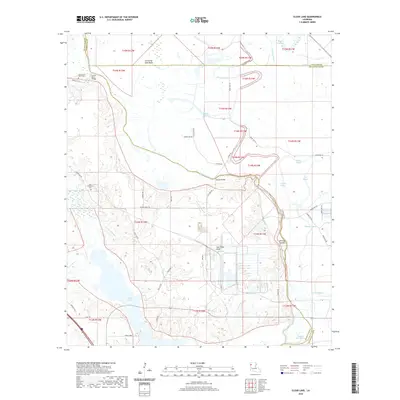 2020 Map of Clear Lake, 2020 Print