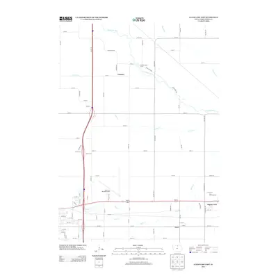 2013 Map of Clear Lake East, 2013 Print