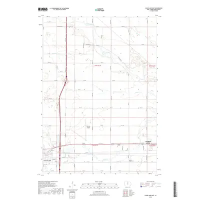 2018 Map of Clear Lake East, 2018 Print